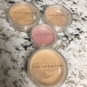 SHEERCOVER MAKE UP AND BRONZING PINK MINERALS